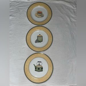 A Vintage set of three Sakura Sunny Country Kitchen Line.